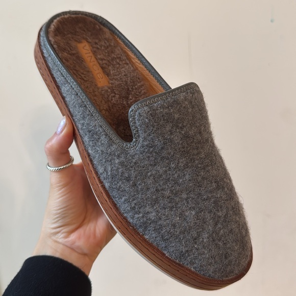 Vince Canella Lamb Shearling Mule - Picture 6 of 10